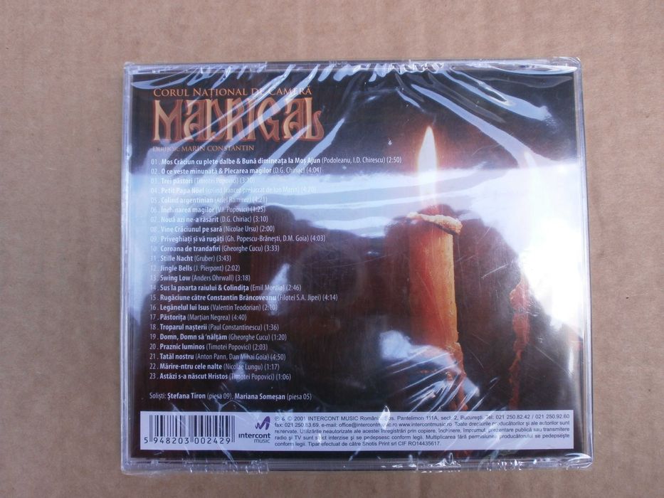 set cd uri pavarotti carreras domingo si madrigal