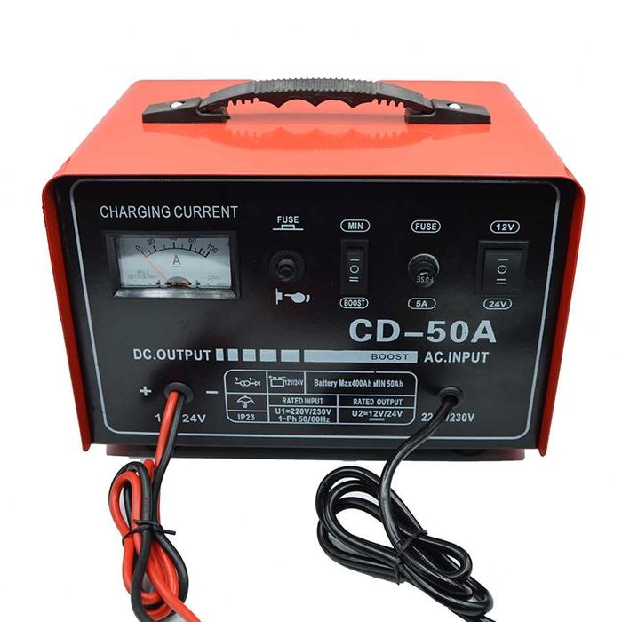 Redresor auto CD50A, IP23, 12V, curent iesire 2/15A