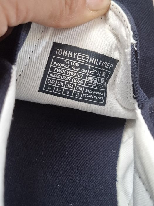 Teniși/ Expadrile Tommy Hilfiger mărimea 40