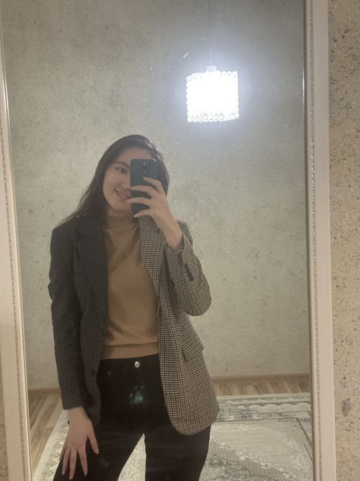 Пиджак Bershka бежево - темный