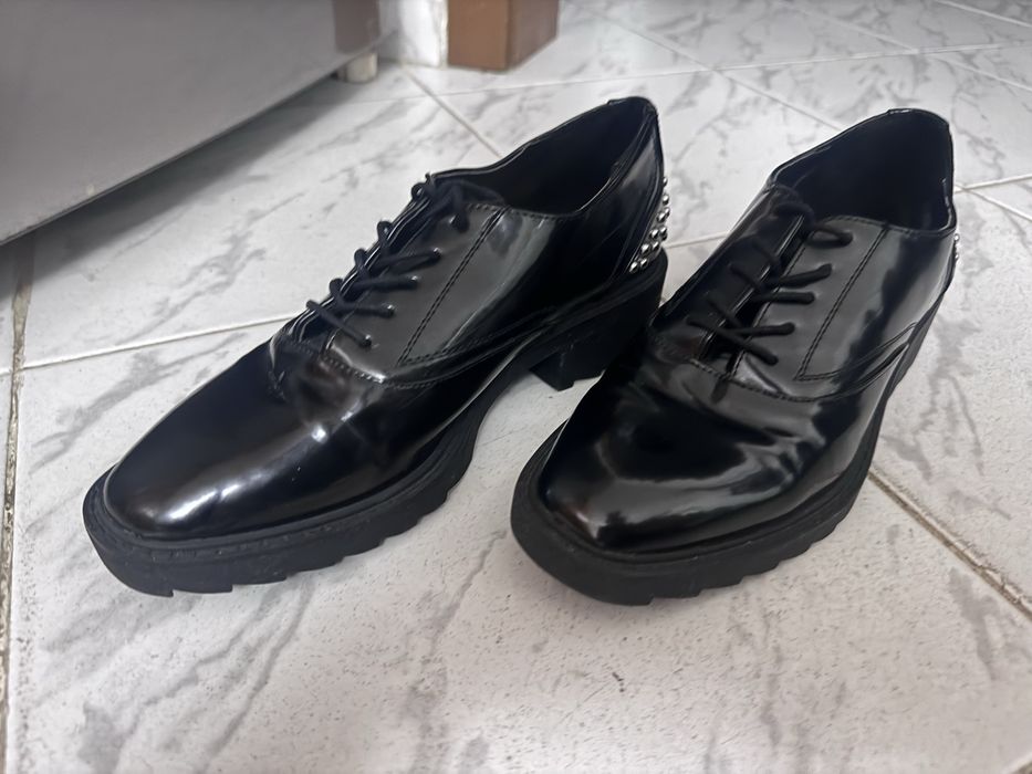 Розови обувки на ток Atmosphere и Zara