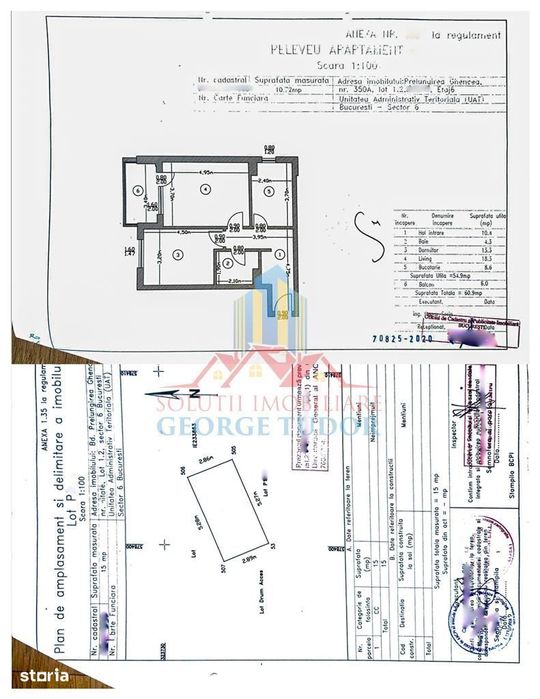 Ap. 2 camere decomandat,61 mp + parcare privata,Dimri Residence, Prelu