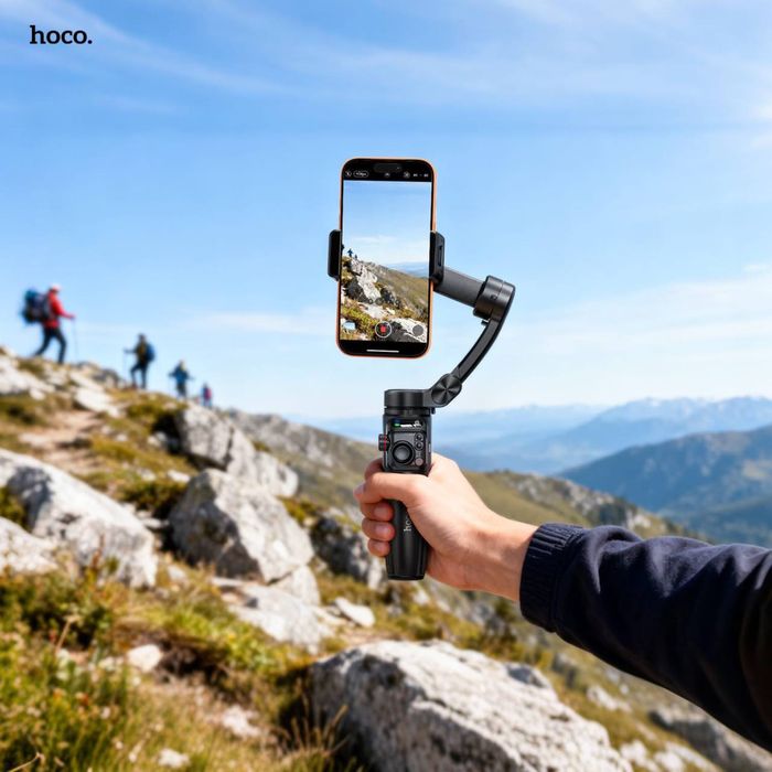 Стабилизатор Hoco K91 с магнитным пультом 4 режима стабилизации