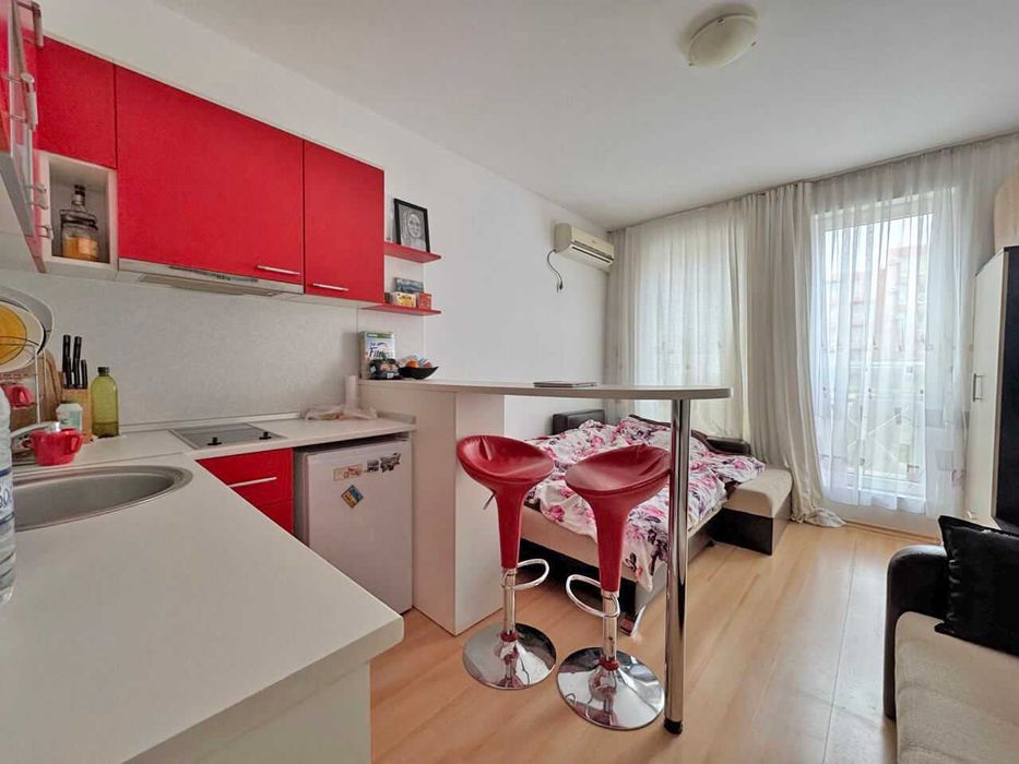 Продава се Едностаен апартамент в к.к. Слънчев бряг - 28 кв.м за 629 €/кв.м - Снимка #3