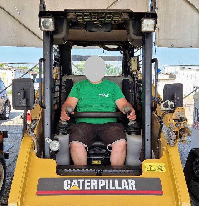 mini incarcator Caterpillar 257B High Flow