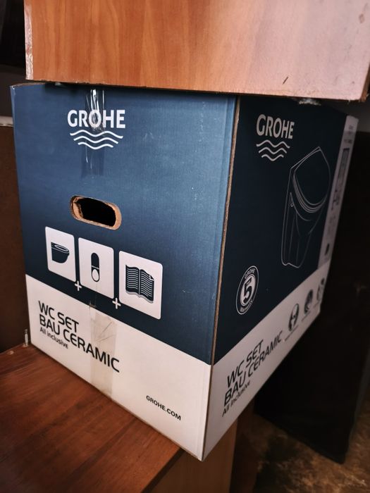 Grohe таолетна чиния нова