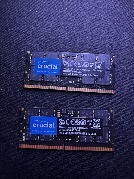 Ram 32 GB DDR5 4800-5600 Laptop