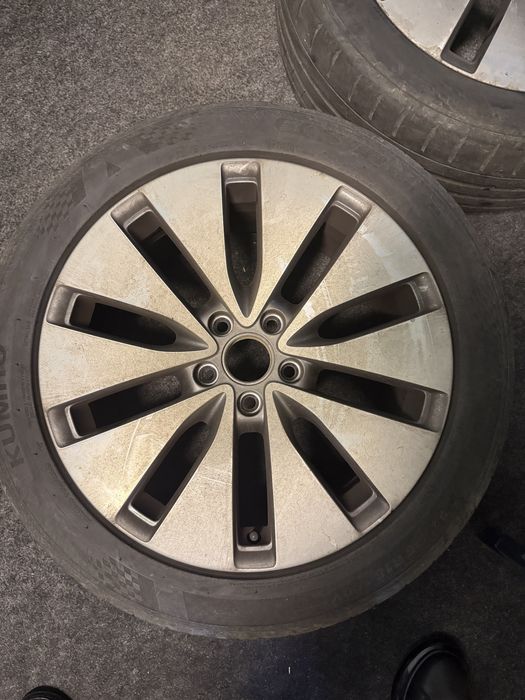 Jante Aliaj cauciucuri Vara Kumho Ecsta 245/45/18 Stare buna Dot 48/19
