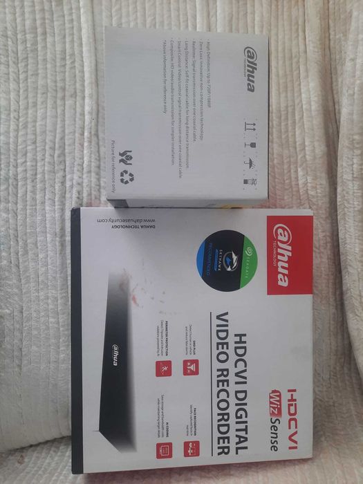 DVR Dahua xvr5108hs cu 3 camere dahua HDW1100R