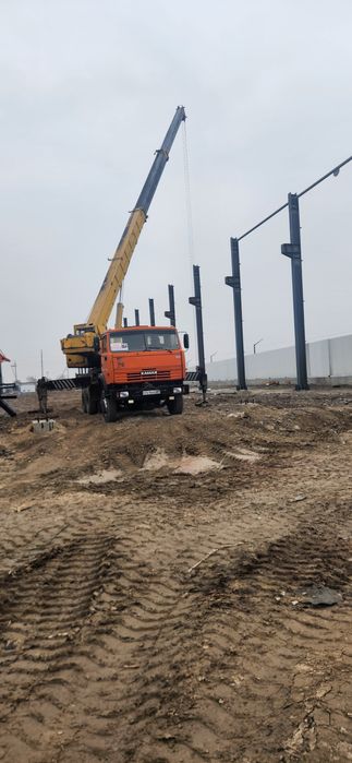 Услуги автокрана 25 тонн 22 метра стрелы