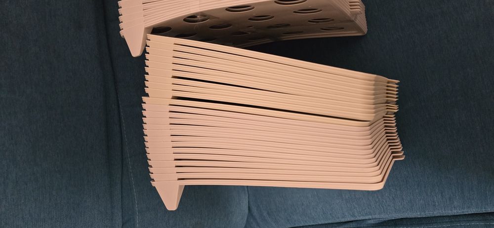 Set 50 organizatoare haine / tricouri dulap NOI