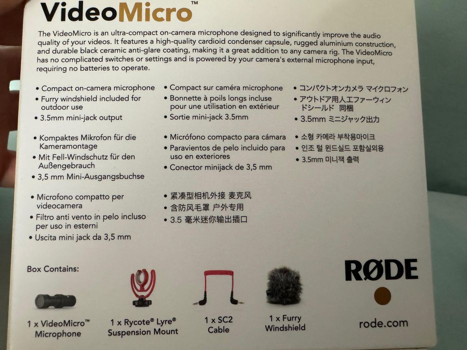Microfon Rode nou