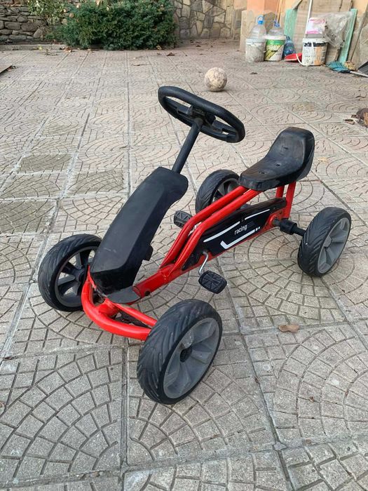 кола с педали запазена