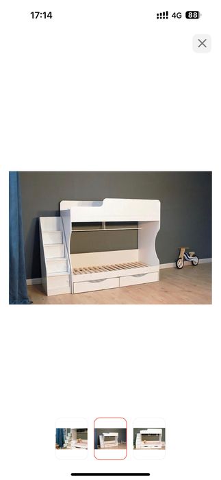 Продам двух ярусную кровать