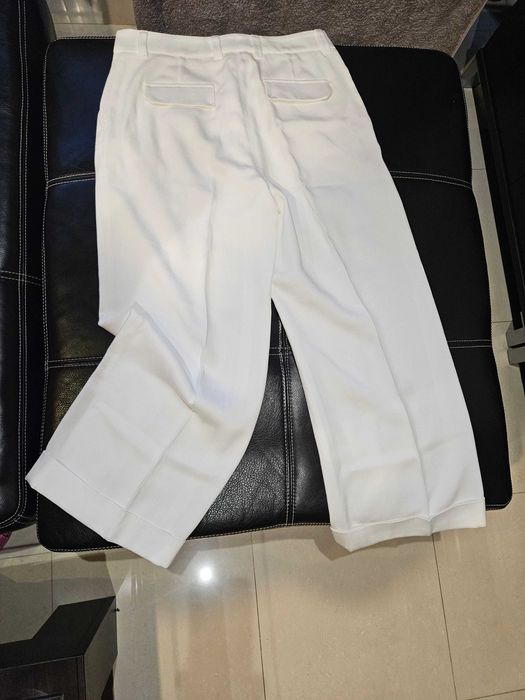 Панталон с широки крачоли и ръб Riani