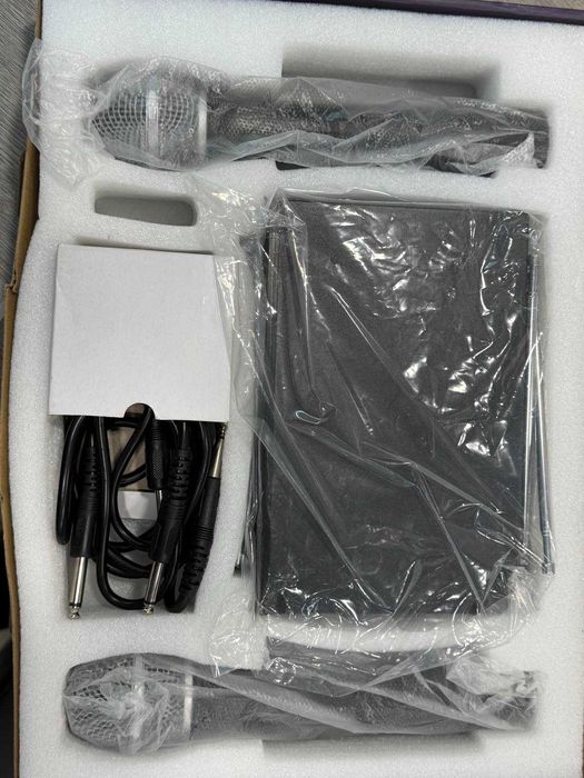 AUNA VHF-2-H – безжичен микрофонен комплект с 2 динамични микрофона