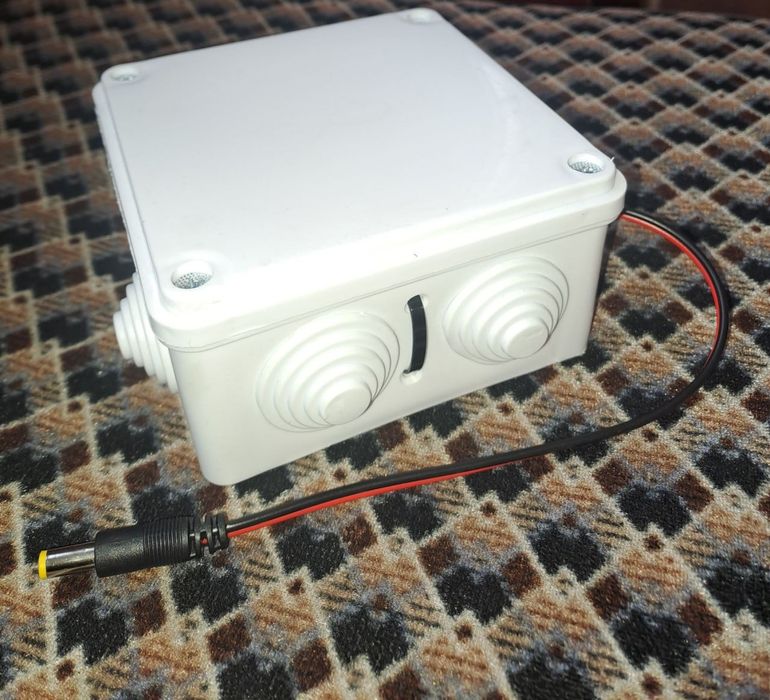 Mini UPS 12v (Wi-Fi router va kuzatuv kameralari uchun