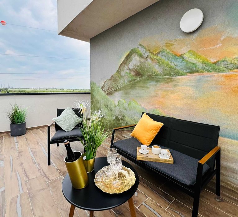 Penthouse amenajat modern- Jacuzzi -parcare acoperita-zona Mehala