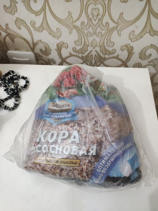 Кора сосновая мульча для сада и растений