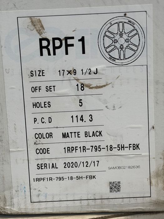 Джанти Enkei RPF 17 ( Flow Formed)