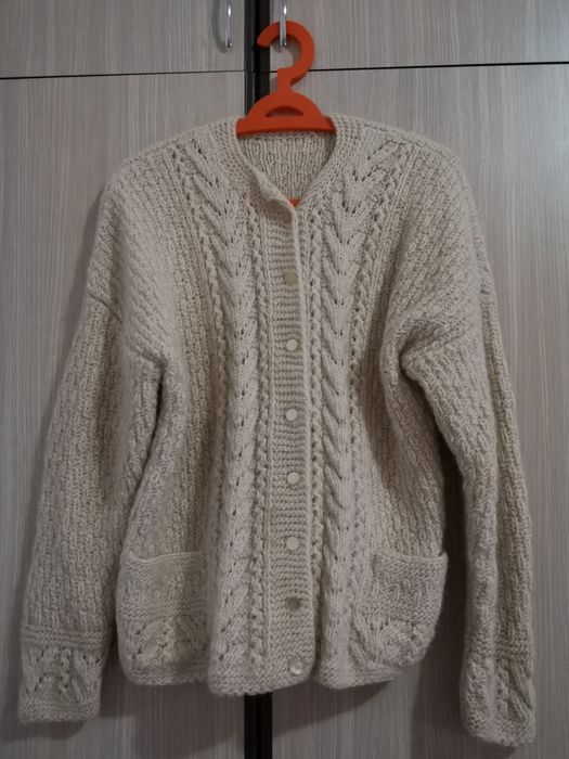 Jachetă lână artizanat