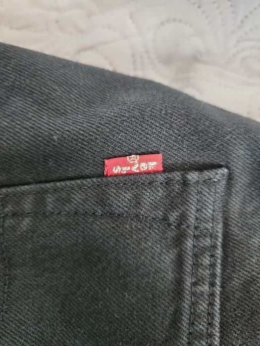Levis 501 W33L34 negru