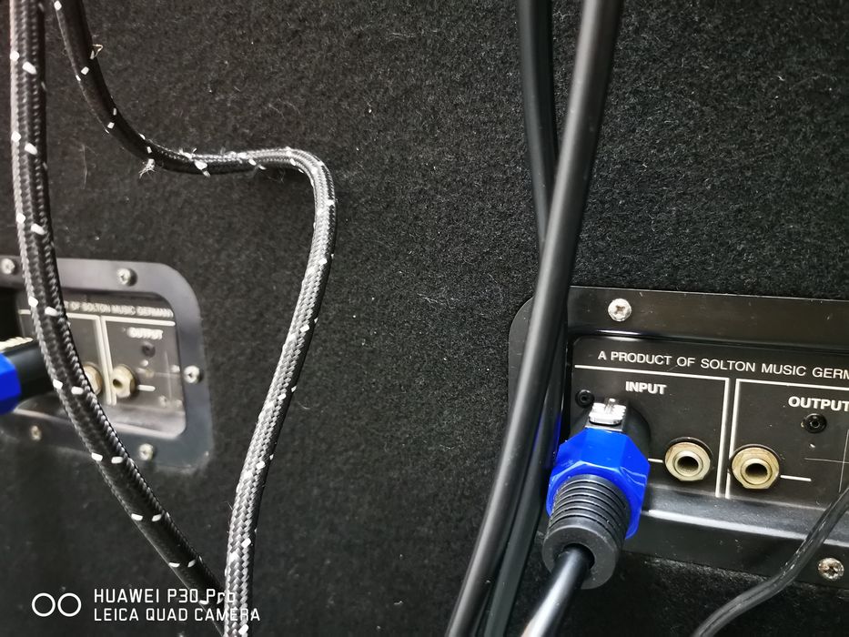 Subwoofer pasiv Solton, cu ieșire pentru sateliti