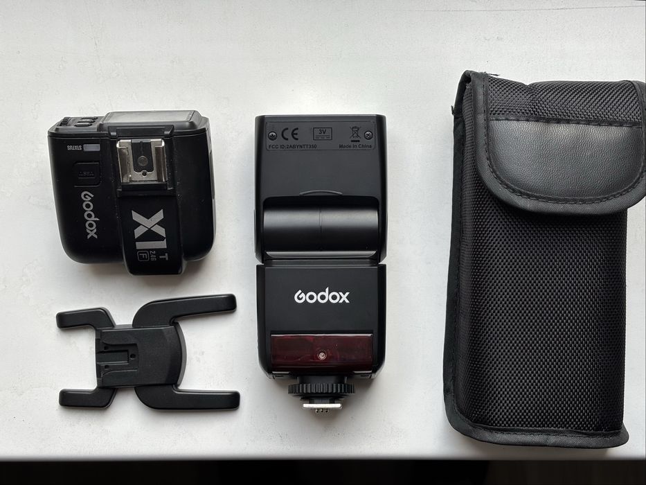 Вспышка для Fujifilm Godox tt350 с синхронизатором x1tf