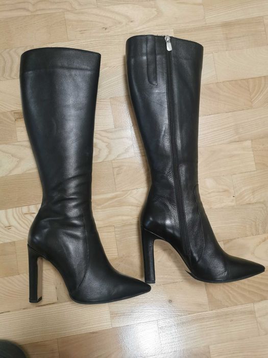 Дамски ботуши Gi Anni естествена кожа