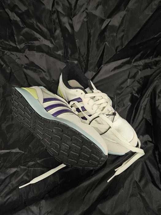 Adidas Run 60s – Alb / Mov / Bleu – Mărimea 38⅔