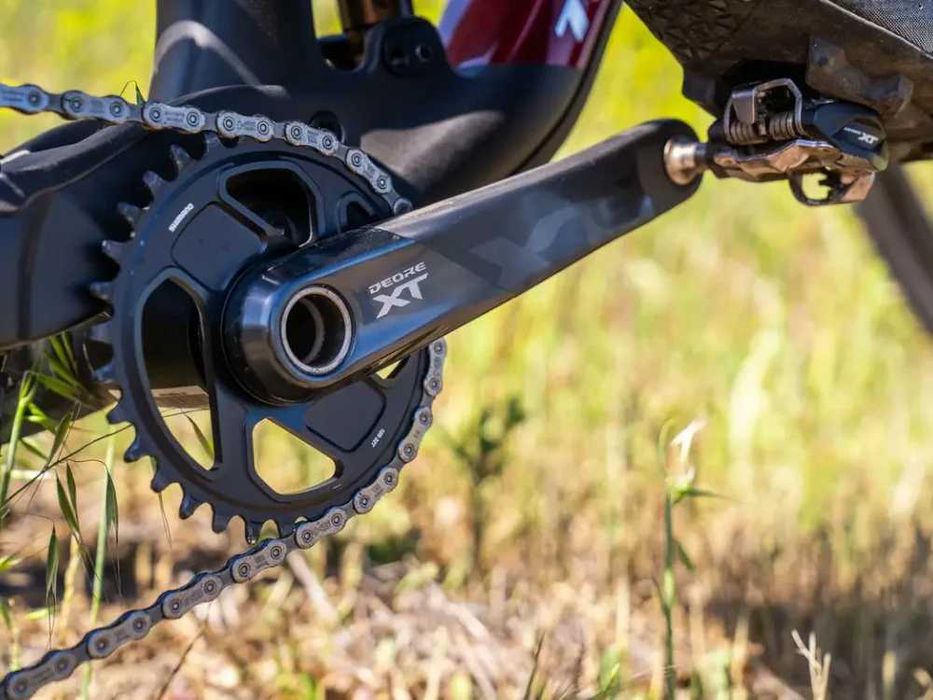 Курбели Shimano Deore XT FC-M8200 165mm Hollowtech II + Shimano Deore XT SM-CRM86 DM 30T 12sp