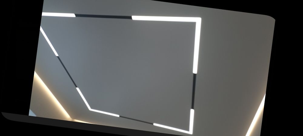 Натяжные потолки от 1300.