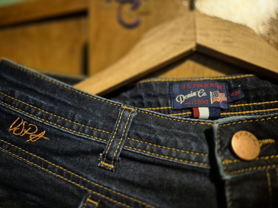 2 чифта Дънки - US POLO ASSN. и H&M в тъмно син цвят