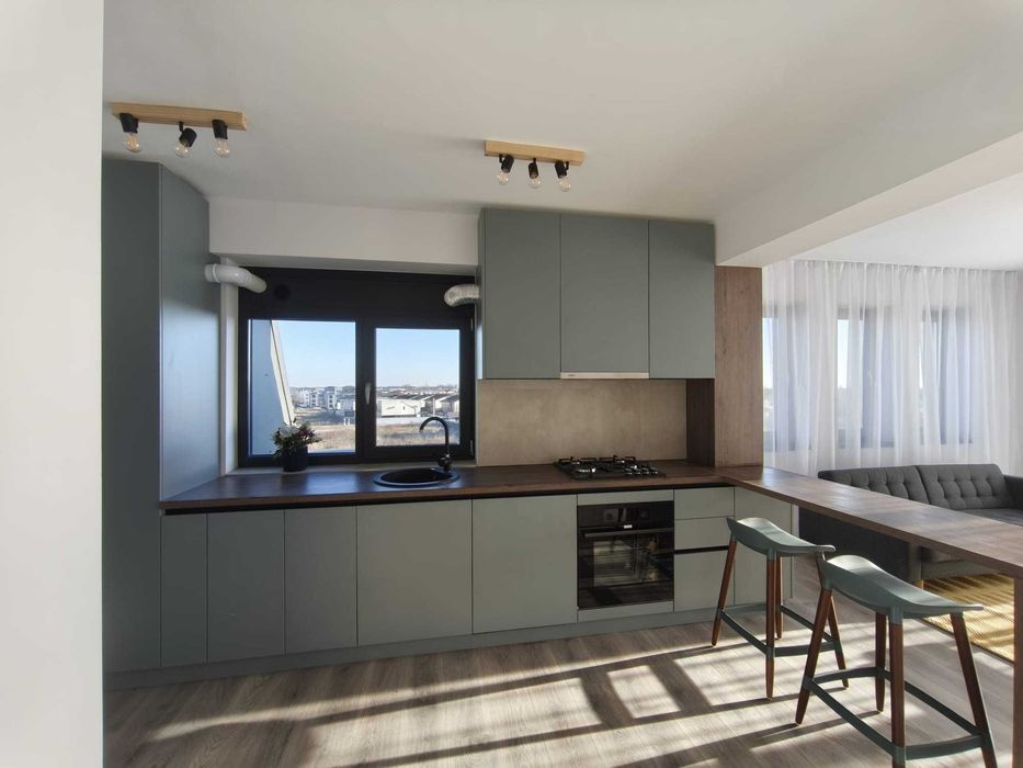 Închiriez studio modern cu terasă in Magurele