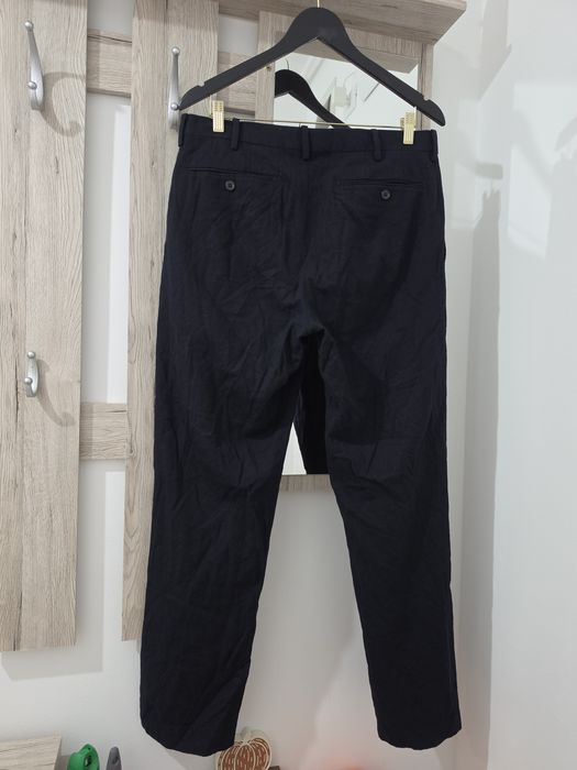 Pantaloni bărbați Uniqlo Office 98% lână, mărimea W34