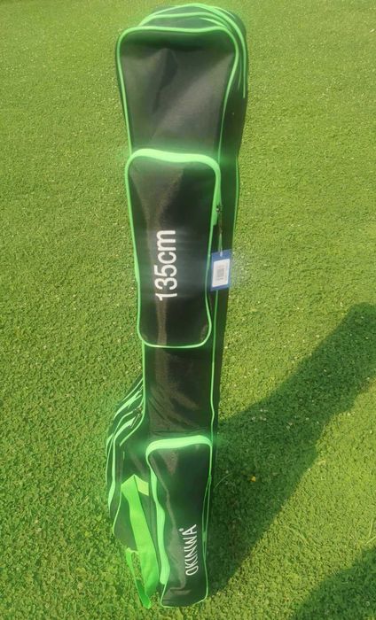 Луксозен импрегниран рибарски троен калъф Okinwa /135-150см/