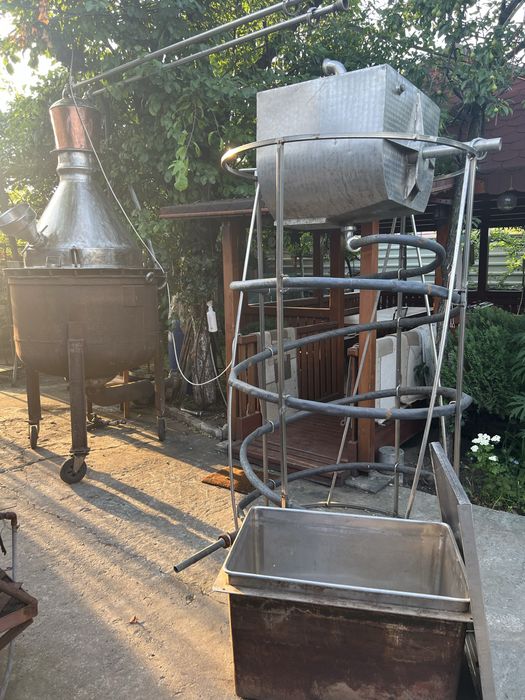 Vand cazan tuica industrial