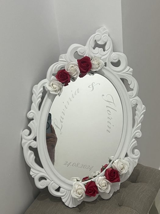 Oglinda nunta mireasa gatit mireasa