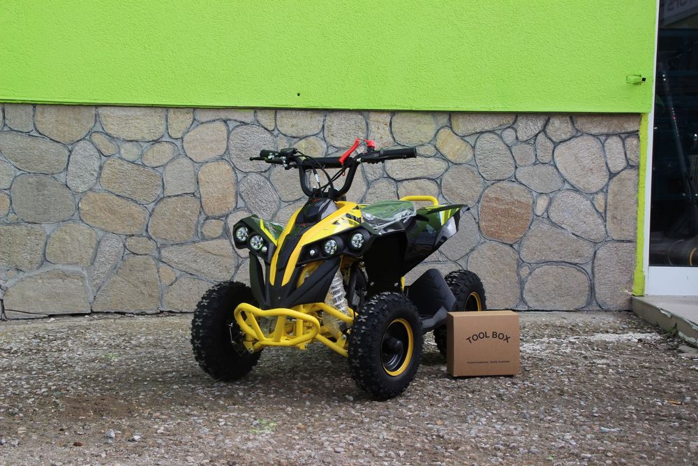 Детско бензиново ATV Grizzly SPORT – BLACK & YELLOW