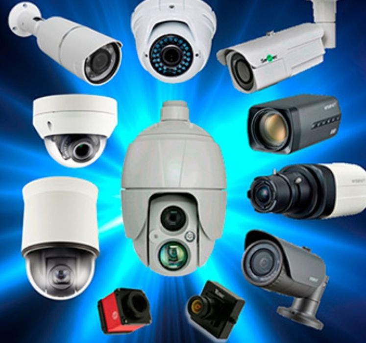 Установкаи монтаж слаботочки (видеонаблюдение)