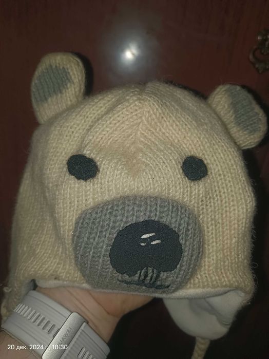 Детская зимняя шапка! (фирменная)
