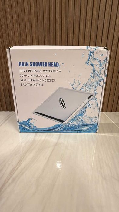 Pălărie de dus oțel inoxidabil Nou