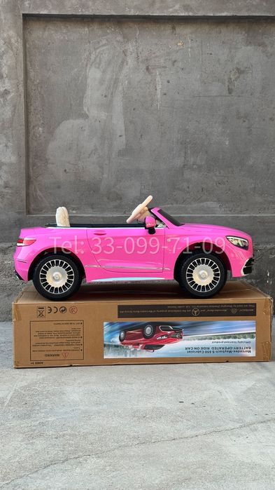 Mercedes-Maybach S650 — детский электромобиль с MP4 и пультом