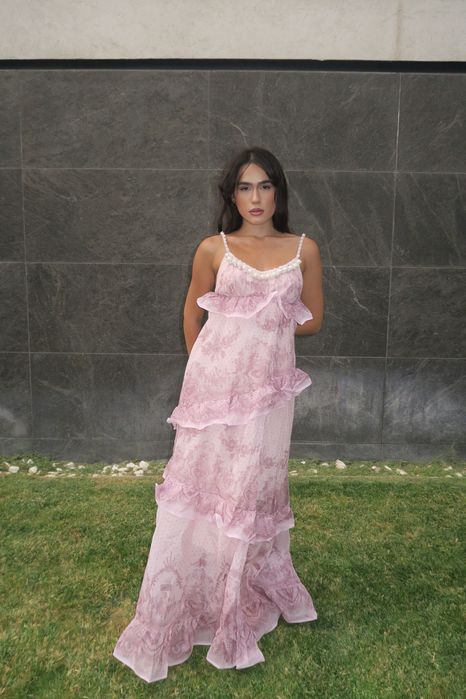 Макси рокля Midnight Petal