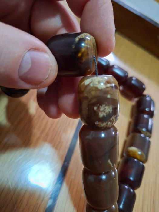 Кехлибарена броеница-tesbih