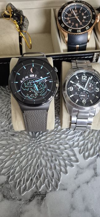 Vand huawei gt2pro,citizen eco-drive,aviator,esprit
