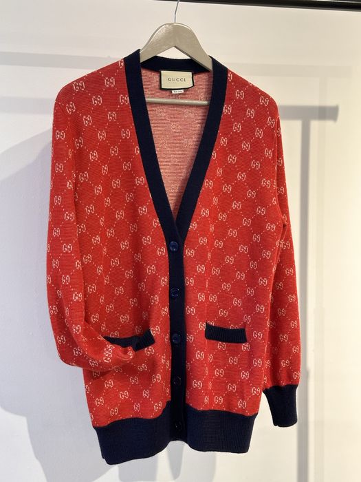Кардиган с принтом Gucci