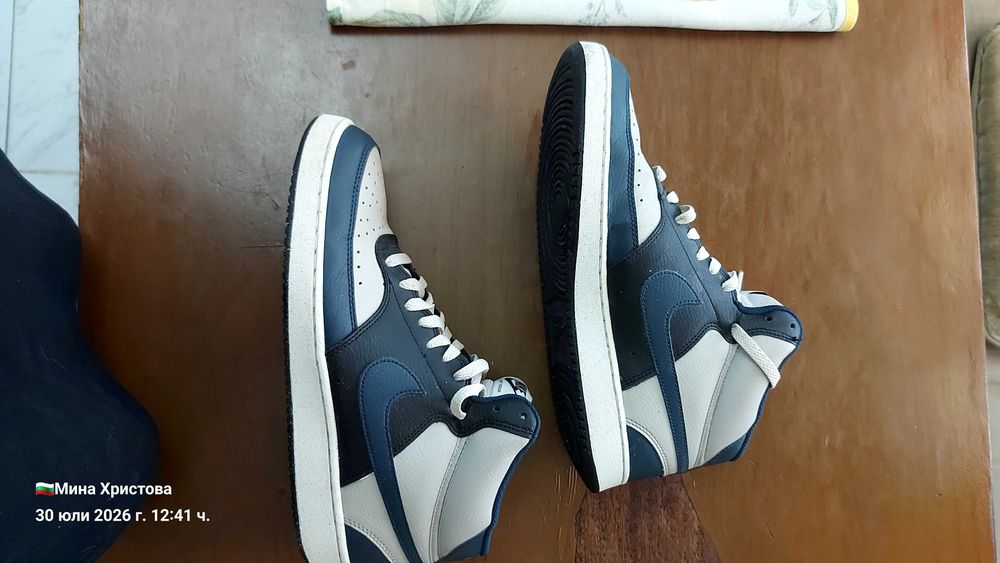 Nike сникърси court vision mid