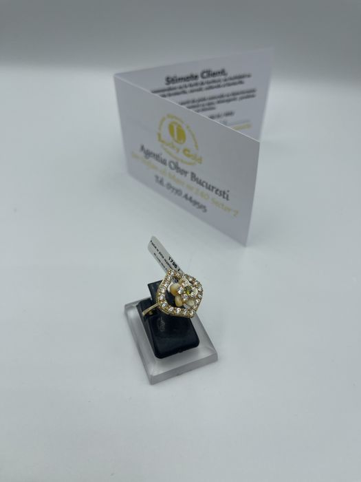 Inel Aur 18k  Greutate 3.15 gr #28088