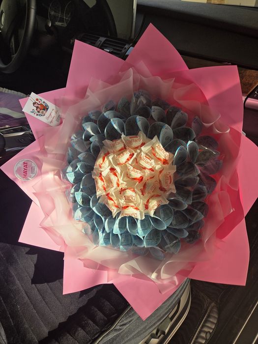 Денежный букет порадуйте родных